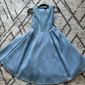 Gracia powder blue A line fit and flare dress in Size S